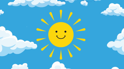 bannière pour les camps d'été